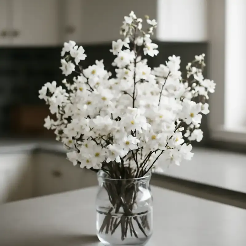 Alunrot – hvite blomster