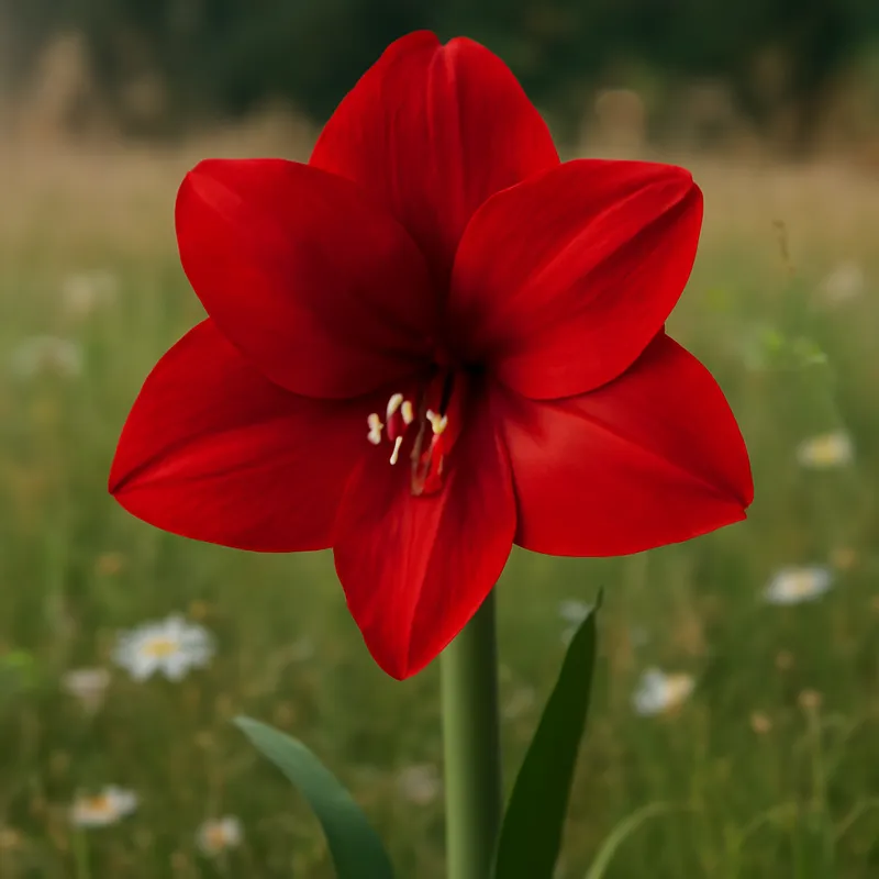 Amaryllis – rød – bilde 4