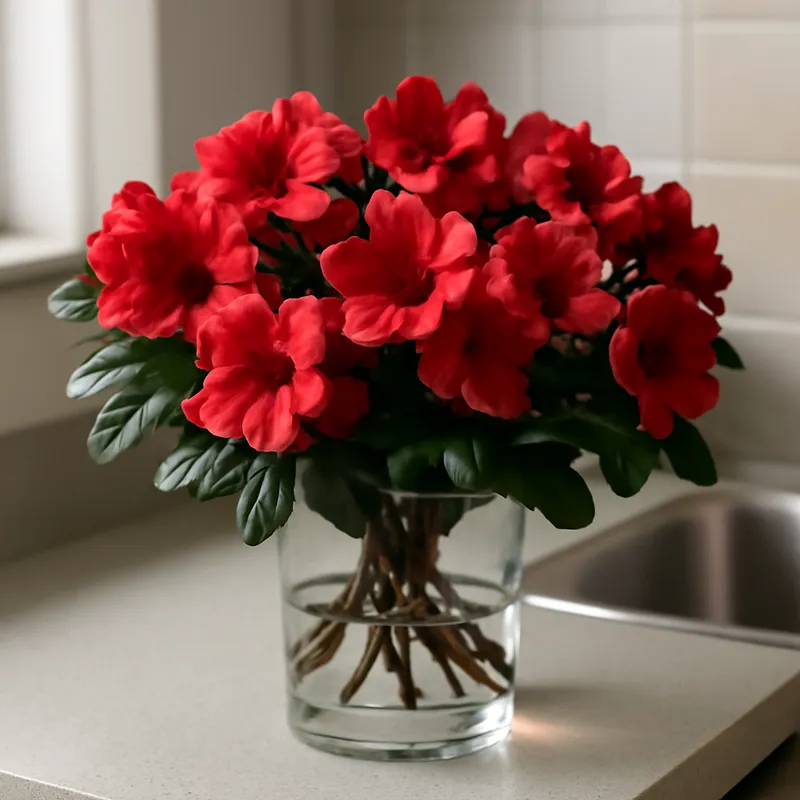 Azalea – rød – bilde 3