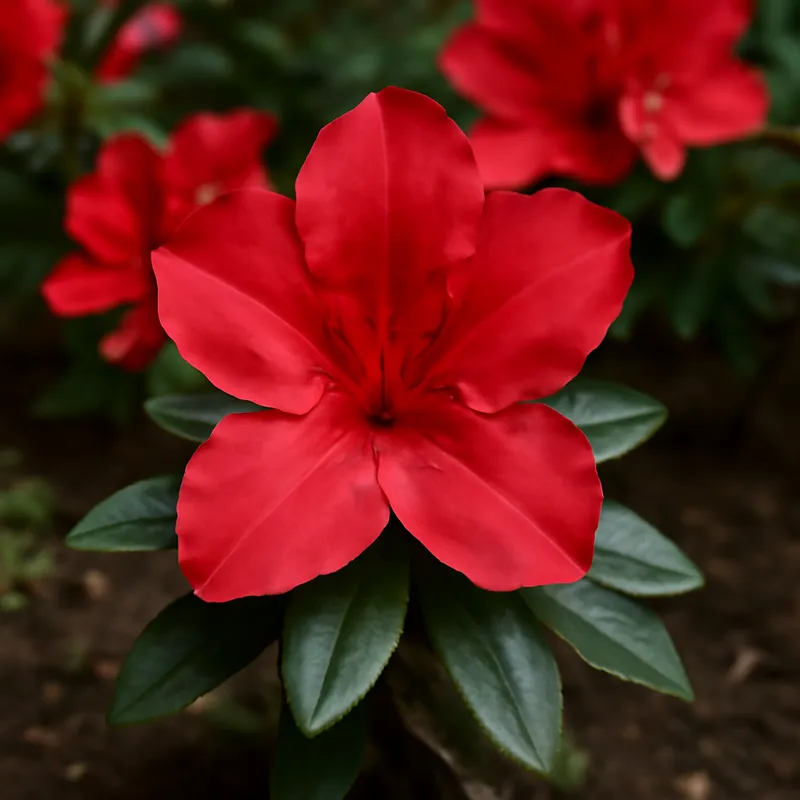 Azalea – rød – bilde 4