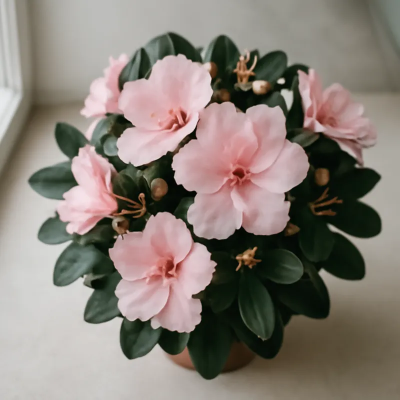 Azalea – rosa – bilde 3