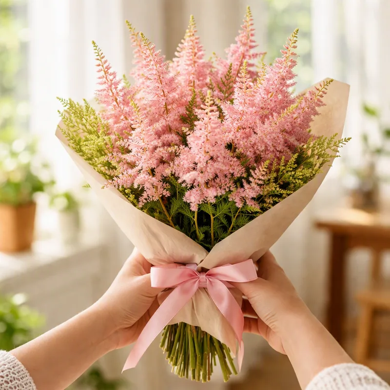 Astilbe – rosa – bilde 3