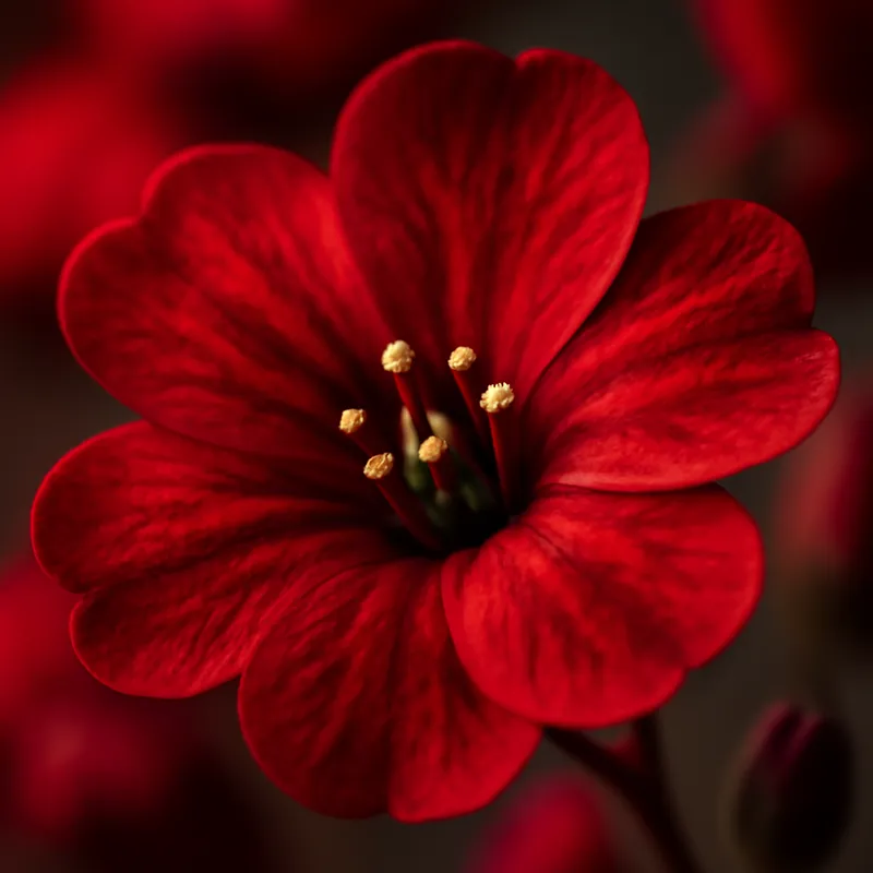 Brudeslør – rød – bilde 2