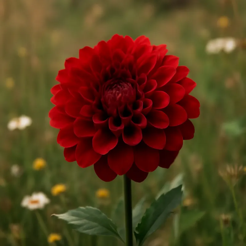 Dahlia – rød – bilde 4