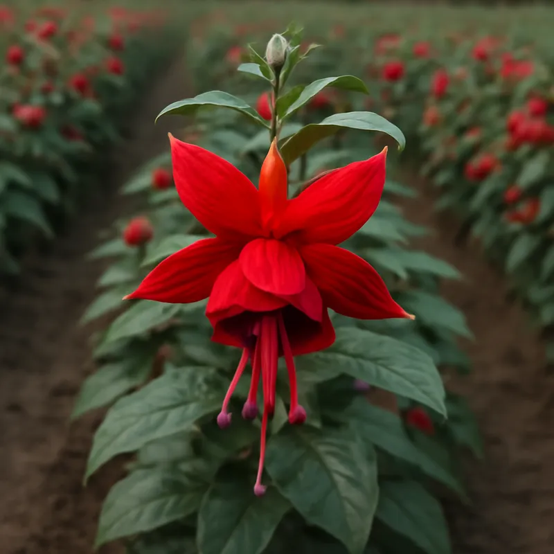 Fuchsia – rød – bilde 4