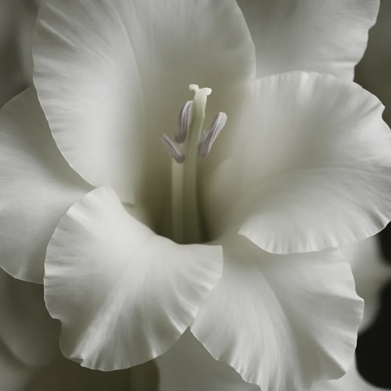 Gladiolus – hvit – bilde 2