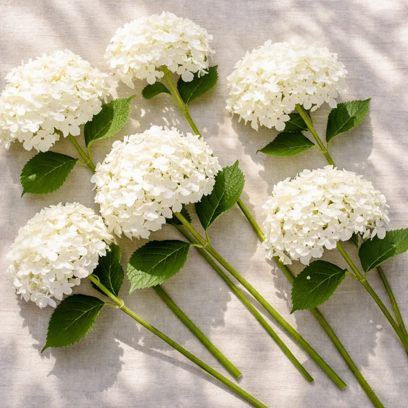 Hortensia – hvit – bilde 4