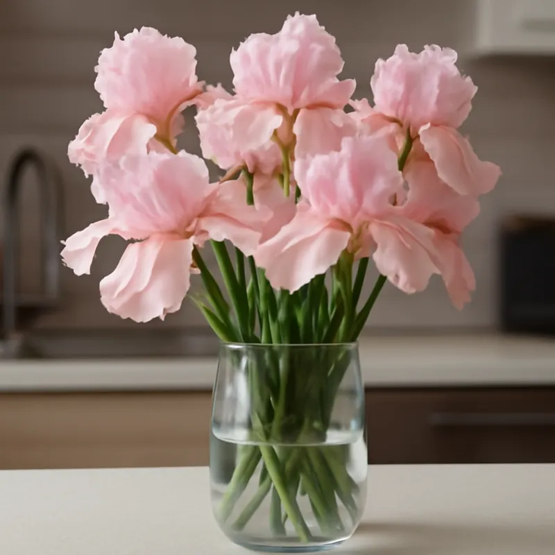 Iris – rosa – bilde 3