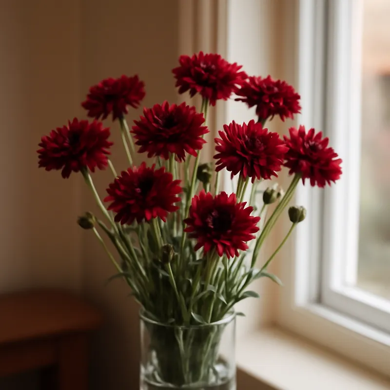 Kornblomst – rød – bilde 3
