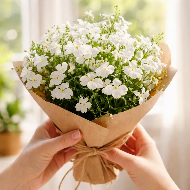 Lobelia – hvit – bilde 3