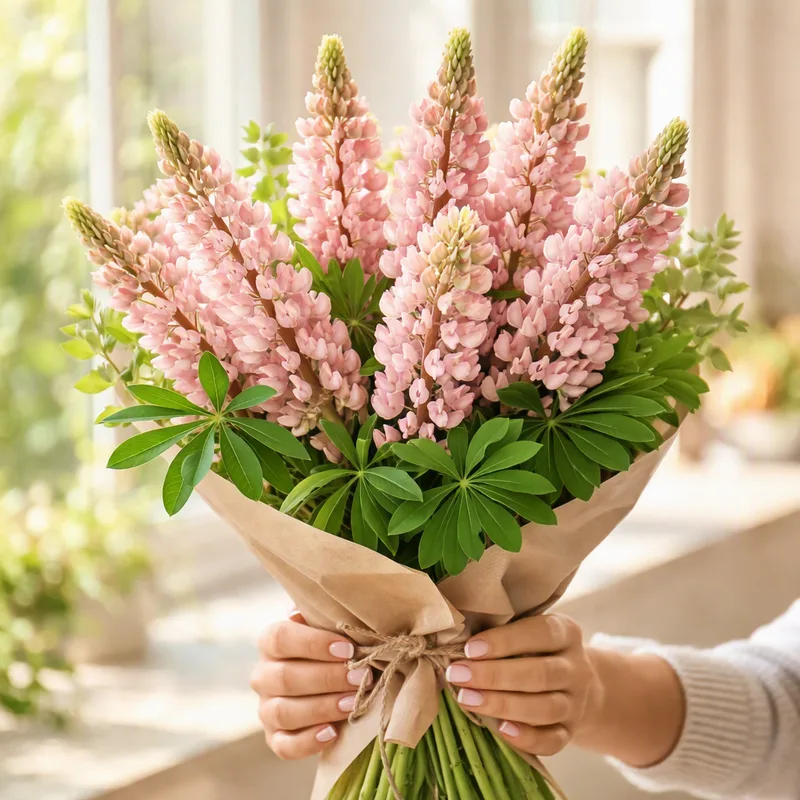 Lupin – rosa – bilde 3