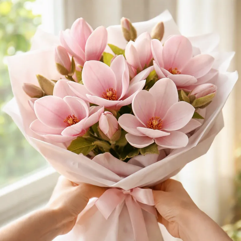 Magnolia – rosa – bilde 3