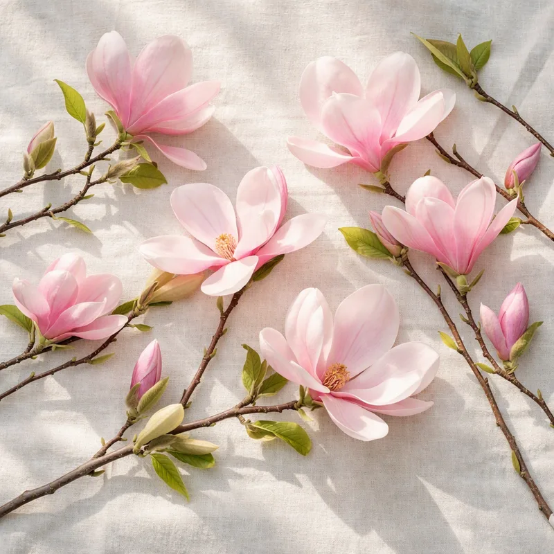 Magnolia – rosa – bilde 4
