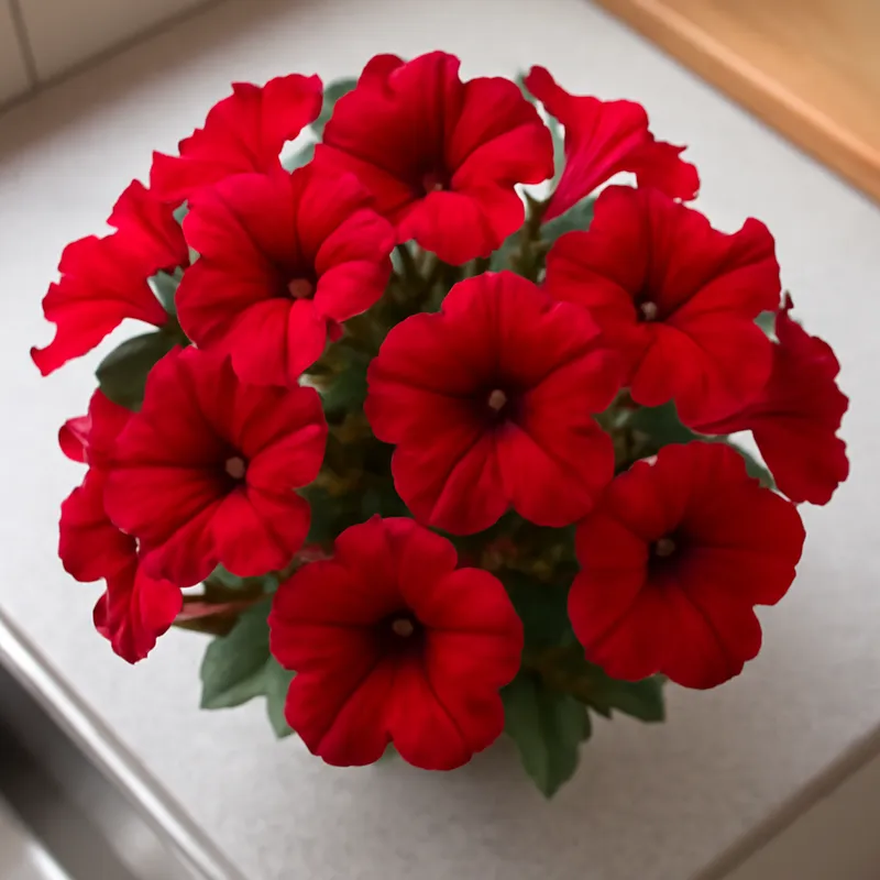 Petunia – rød – bilde 3