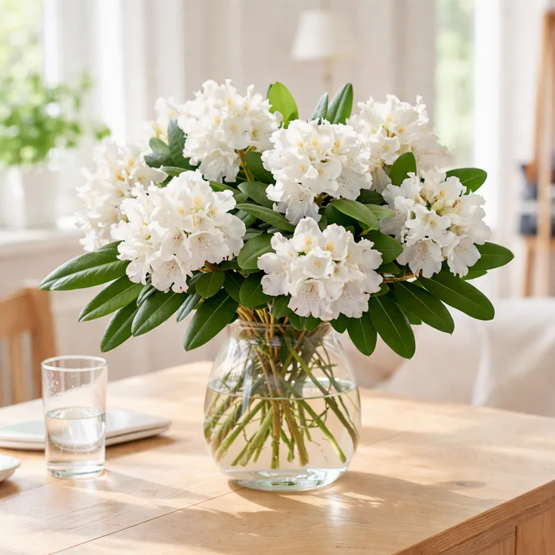 Rhododendron – hvit – bilde 2
