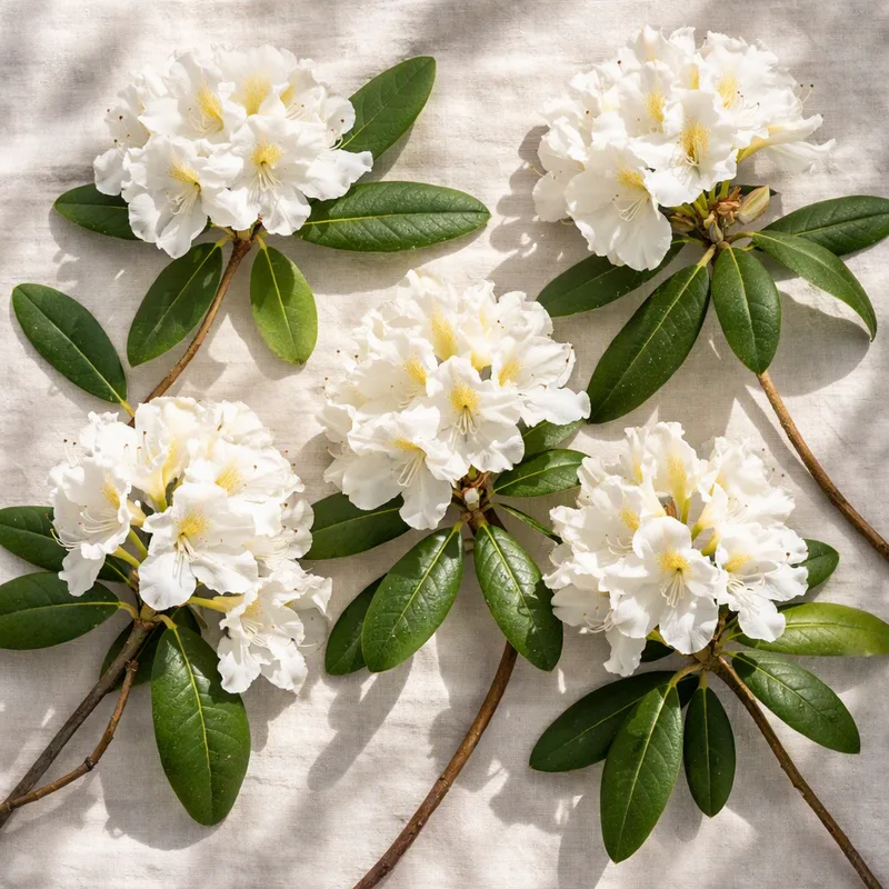 Rhododendron – hvit – bilde 4