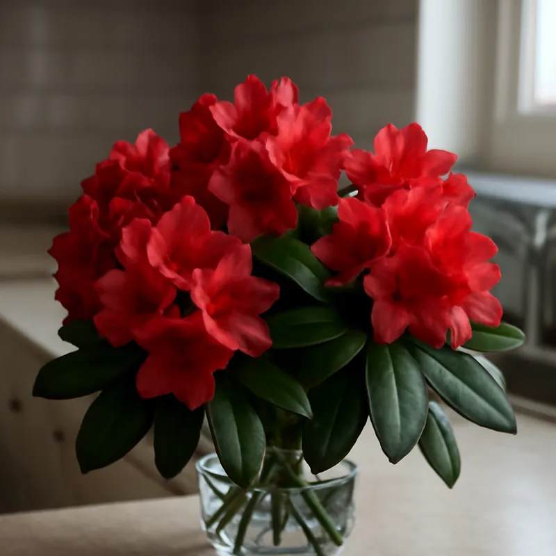 Rhododendron – rød – bilde 3