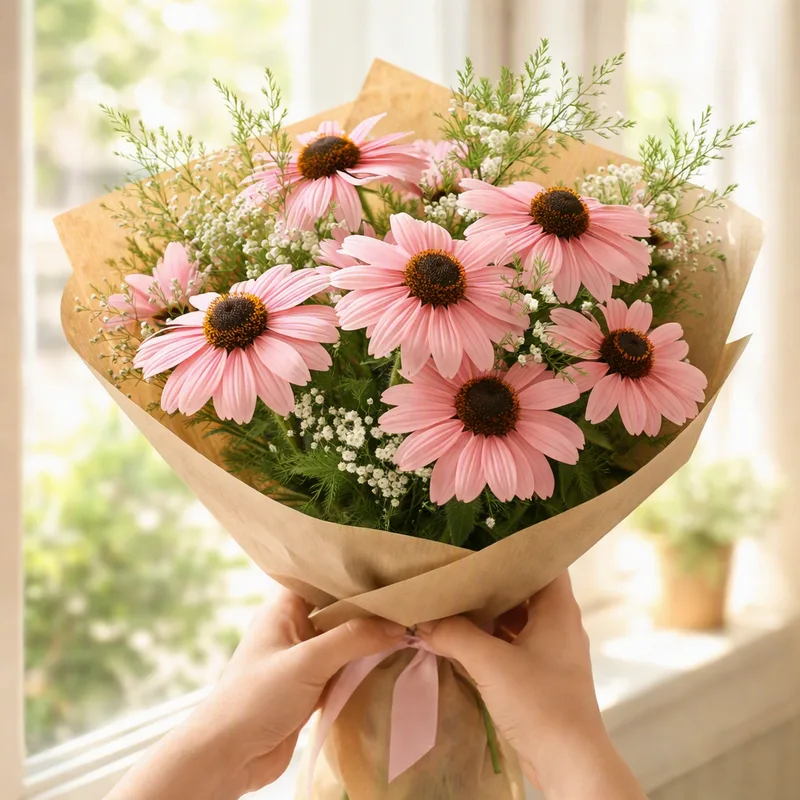 Rudbeckia – rosa – bilde 3