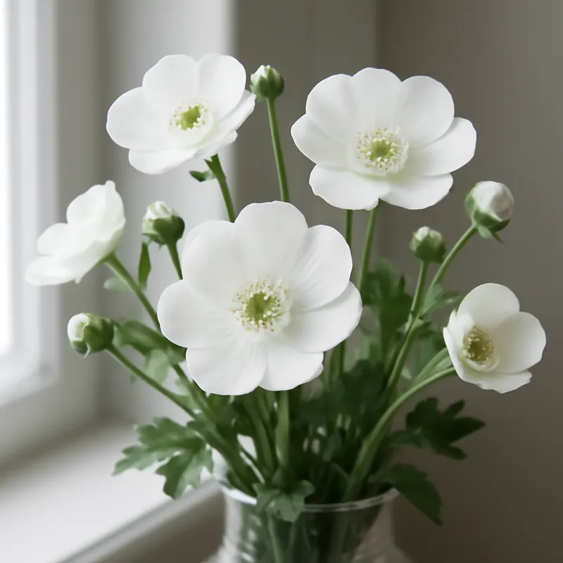 Smørblomst – hvit – bilde 3