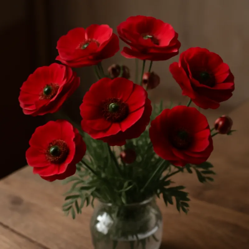 Smørblomst – rød – bilde 3