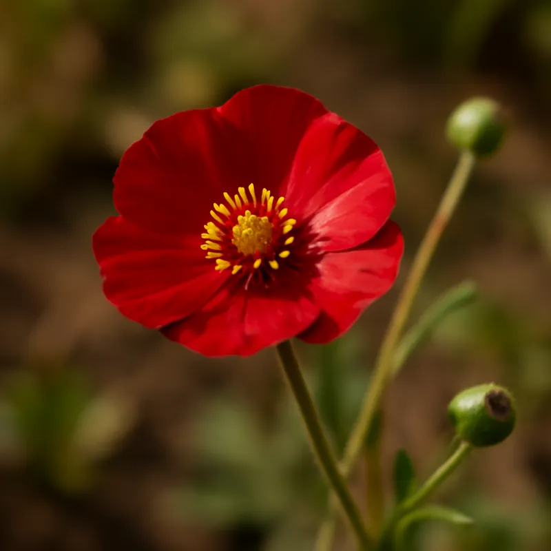 Smørblomst – rød – bilde 4