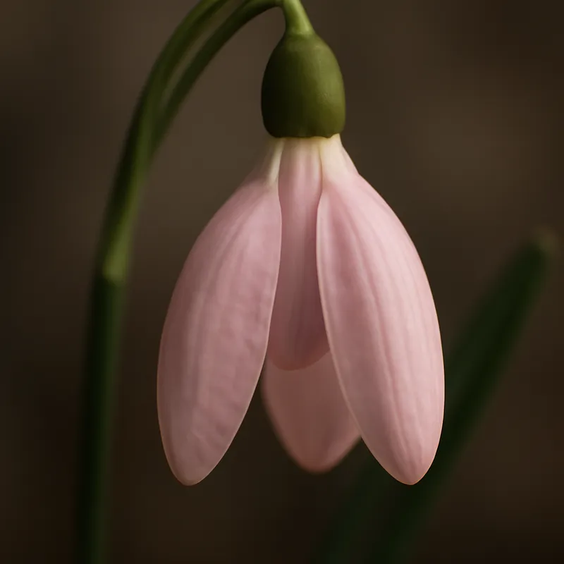 Snøklokke – rosa – bilde 2