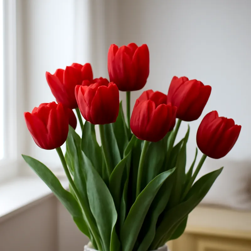 Tulipan – rød – bilde 3