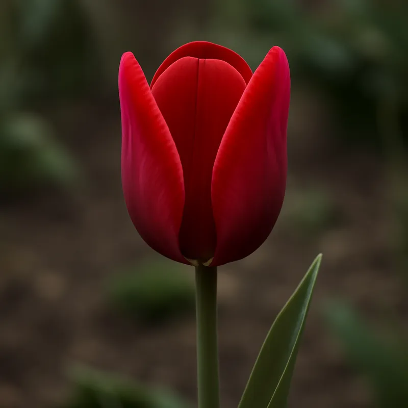 Tulipan – rød – bilde 4