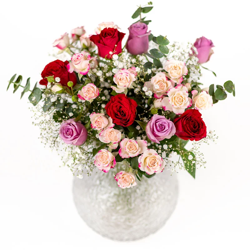 Blomsterbukett til 8. mars